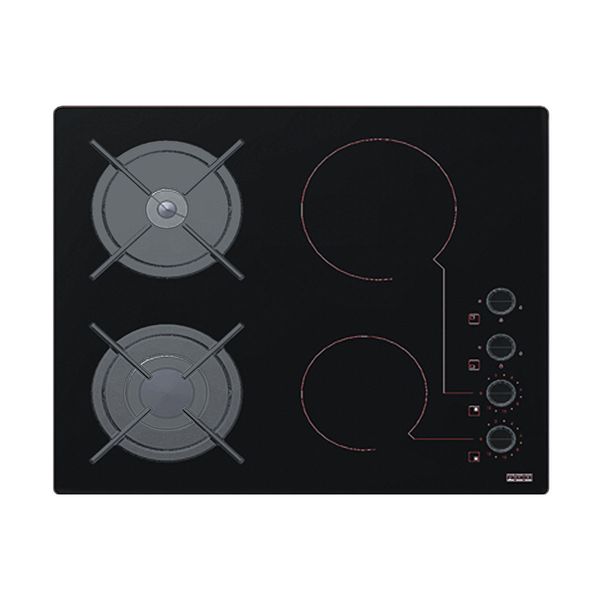 Franke Garda FHX 604 2G 2C BK C Εστίες Κεραμικές/Υγραερίου