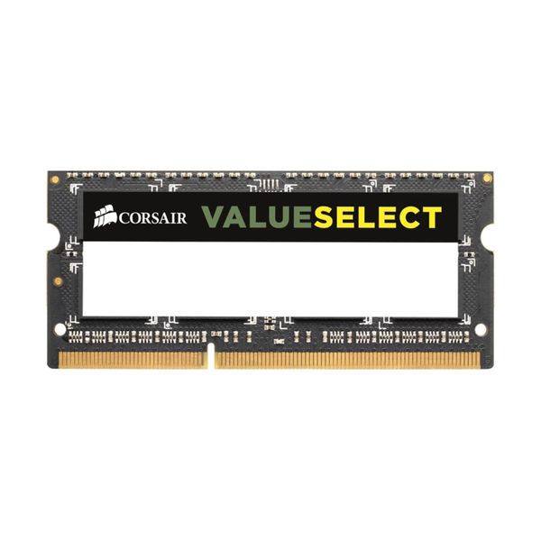 Corsair Corsair 8GB DDR3-1600MHz C11 ValueSelect SODIMM (CMSO8GX3M1A1600C11) Μνήμη RAM