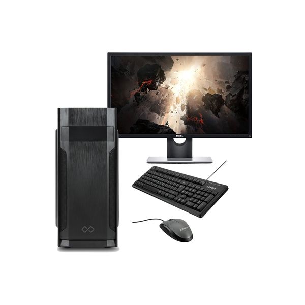 Infinity Gear Core 1 Rev.2 & Dell 24” Monitor & Advent Ενσύρματο Πληκτρολόγιο/Ποντίκι
