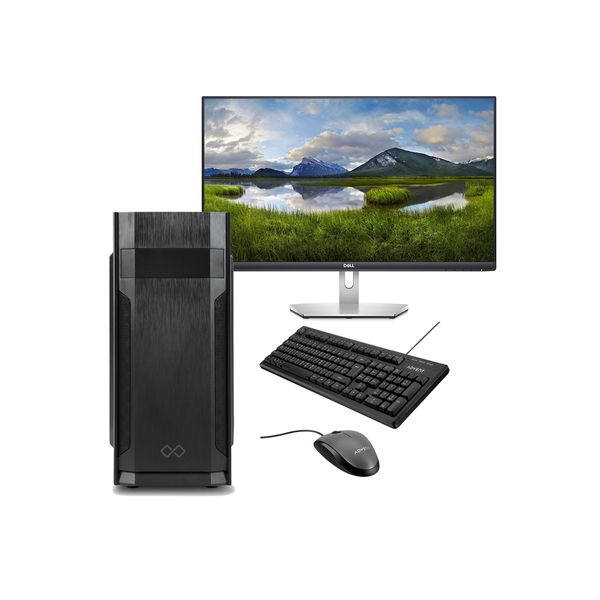 Infinity Gear Core 1 Rev.2 & Dell 27” IPS Monitor & Advent Ενσύρματο Πληκτρολόγιο/Ποντίκι
