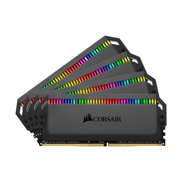 Corsair Corsair Dominator Platinum RGB 8GB DDR4-3000MHz C15 (CMT32GX4M4C3000C15) x4 Μνήμη RAM