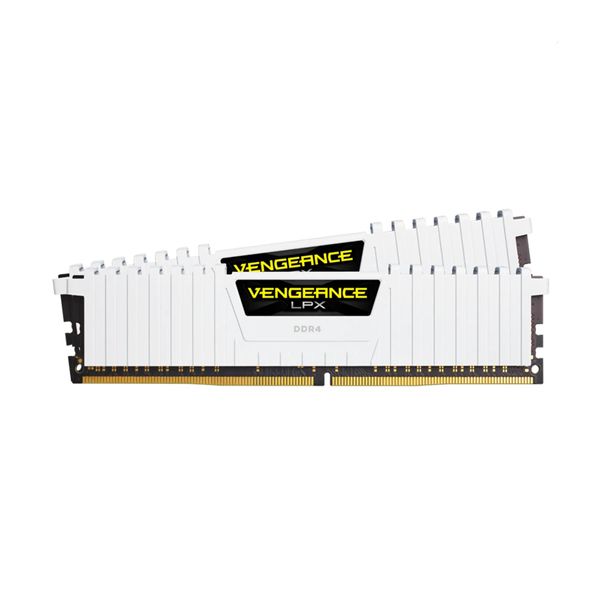 Corsair Corsair Vengeance LPX 8GB DDR4-3200MHz C16 (CMK16GX4M2B3200C16W) x2 Μνήμη RAM