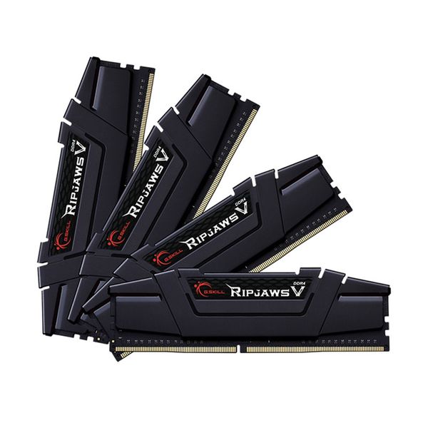 G.Skill G.Skill Ripjaws V 32GB DDR4-3200MHz C16 (F4-3200C16Q-128GVK) x4 Μνήμη RAM