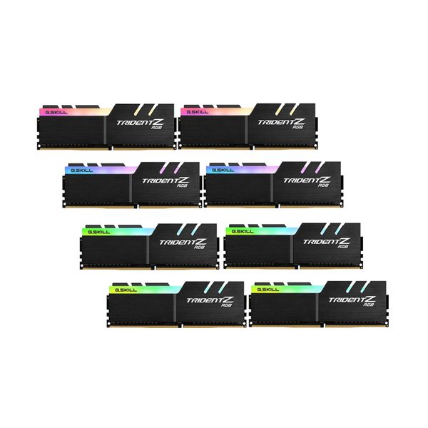 G.Skill G.Skill TridentZ RGB 32GB DDR4-3600MHz C18 (F4-3600C18Q2-256GTZR) x8 Μνήμη RAM