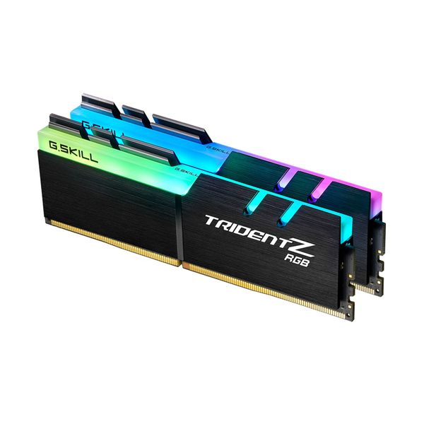 G.Skill G.Skill Trident Z RGB 32GB DDR4-3200MHz C14 (F4-3200C14D-64GTZR) x2 Μνήμη RAM
