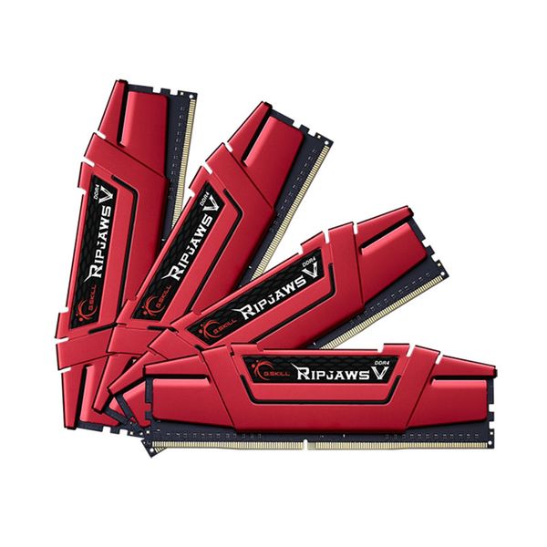 G.Skill G.Skill Ripjaws V 16GB DDR4-3200MHz C14 (F4-3200C14Q-64GVR) χ4 Μνήμη RAM