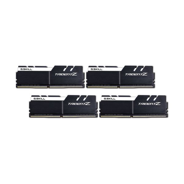 G.Skill G.Skill Trident Z 16GB DDR4-3200MHz C16 (F4-3200C16Q-64GTZKW) x4 Μνήμη RAM