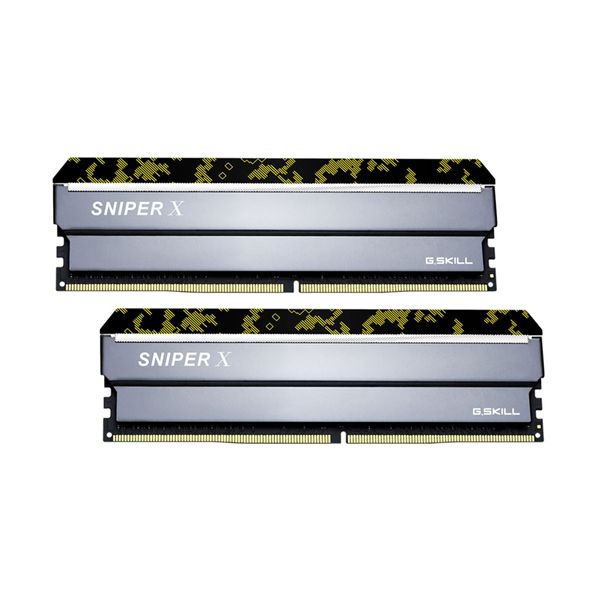 G.Skill G.Skill Sniper X 16GB DDR4-2400MHz C17 (F4-2400C17D-32GSXK) x2 Μνήμη RAM