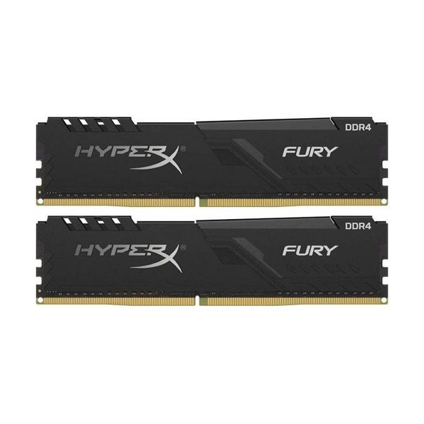 HyperX HyperX Fury 16GB DDR4-2666MHz C16 (HX426C16FB4K2/32) x2 Μνήμη RAM