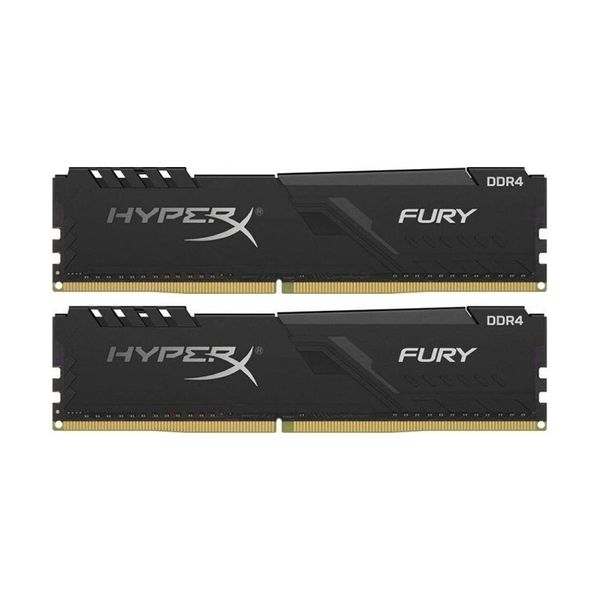 HyperX HyperX Fury 16GB DDR4-3200MHz C16 (HX432C16FB4K2/32) x2 Μνήμη RAM