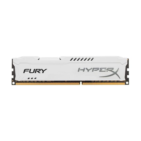 HyperX HyperX Fury White 8GB DDR3-1600MHz DIMM (HX316C10FW/8) Μνήμη RAM