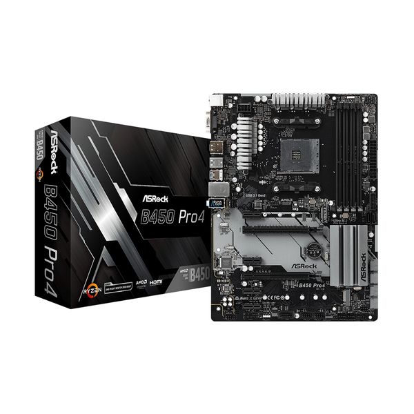 ASRock B450 Pro4 Μητρική Η/Υ