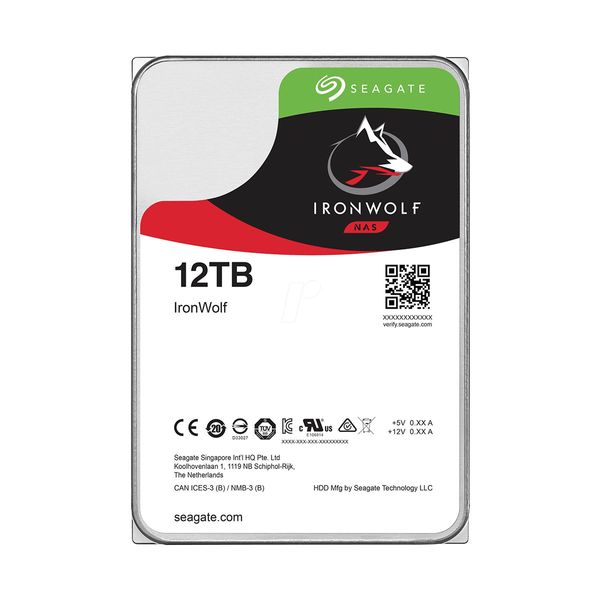 Seagate IronWolf 12TB 3.5" SATA HDD Εσωτερικός Σκληρός Δίσκος
