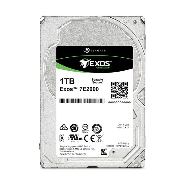 Seagate Exos 7E2000 1TB 2.5&quot Sata HDD Εσωτερικός Σκληρός Δίσκος