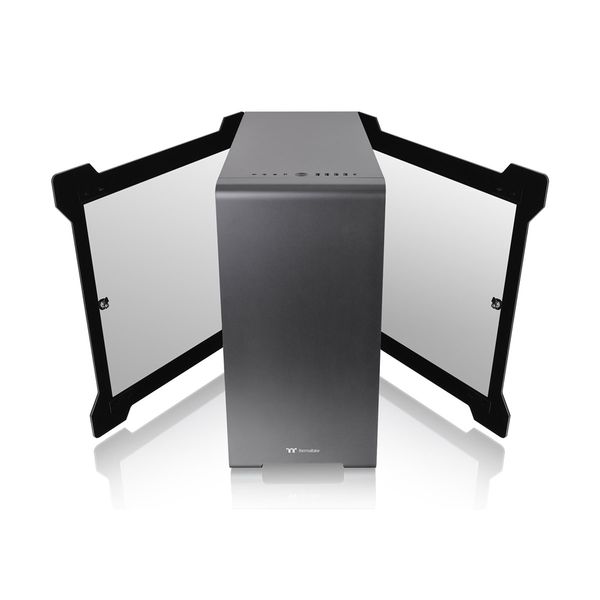 Thermaltake Premium A700 Tempered Glass Grey PC Case