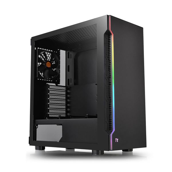 Thermaltake Thermaltake H200 Tempered Glass RGB Black PC Case