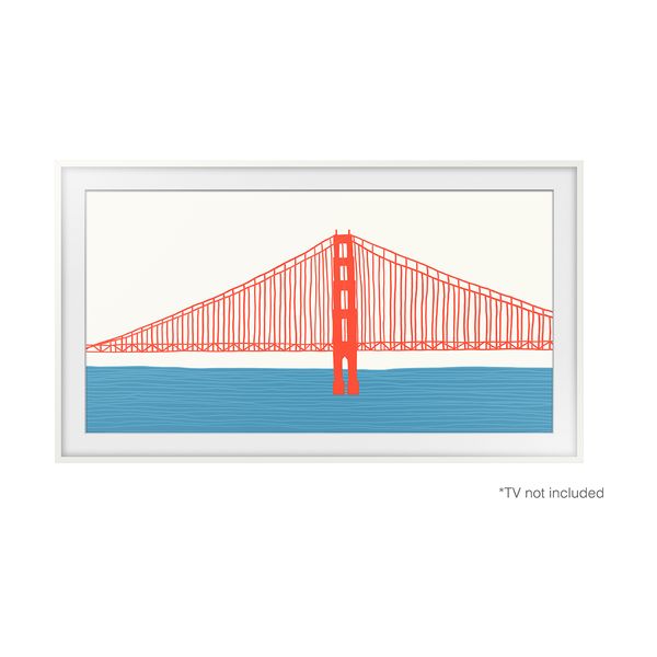 Samsung FA55 Brown Modern Frame 55" Πλαίσιο Τηλεόρασης