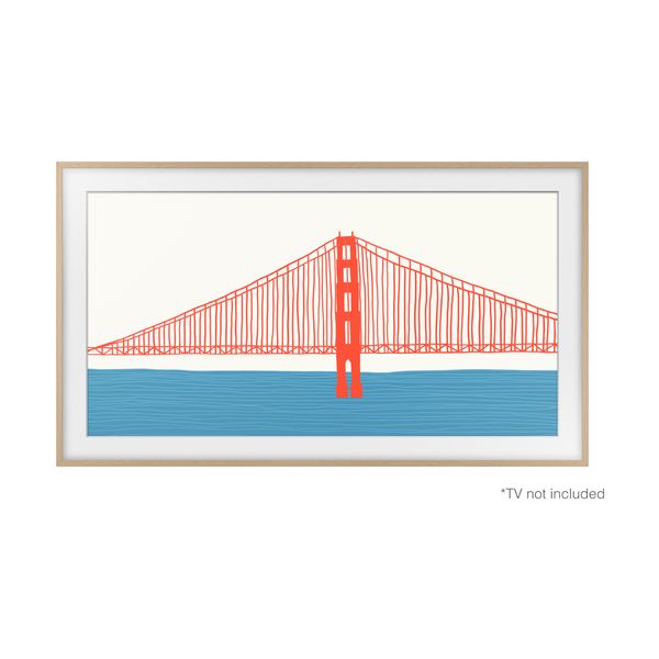 Samsung FA55 Frame Teak 55" Πλαίσιο Τηλεόρασης