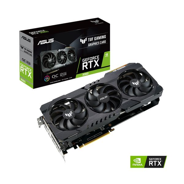 Asus Asus TUF Gaming GeForce RTX 3060 OC Edition 12GB Κάρτα Γραφικών