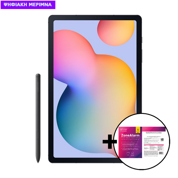 Samsung Samsung Galaxy Tab S6 Lite P610 Grey Wi-Fi Tablet & ZoneAlarm Extreme Security for Institutions 1 Device, 2 Years Software