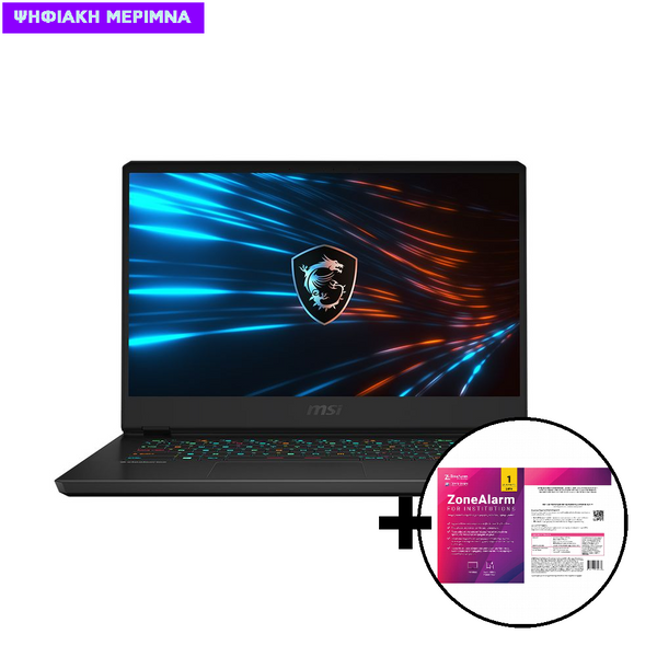 MSI GP66 Leopard i7-10870H/16GB/1TB/RTX 3060 6GB Laptop & ZoneAlarm Extreme Security for Institutions 1 Device, 2 Years Software
