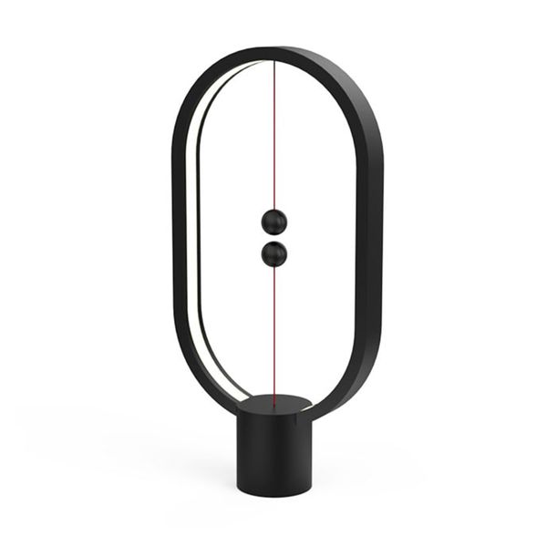 Allocacoc Heng Balance Lamp Εllipse Βlack Φωτιστικό