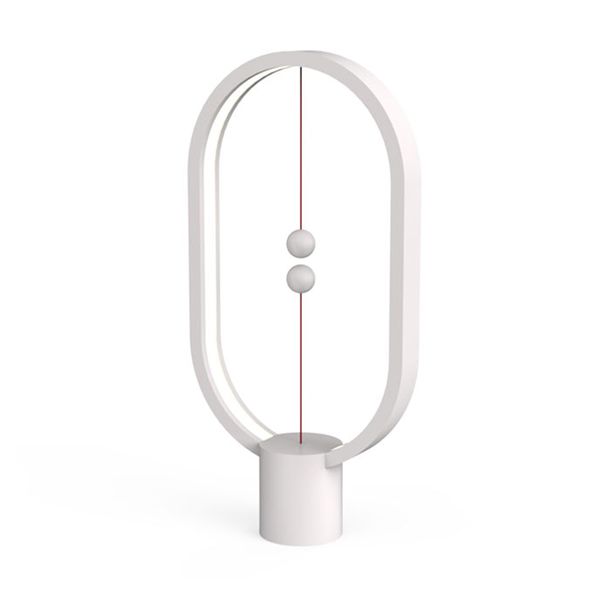 Allocacoc Allocacoc Heng Balance Lamp Εllipse White Φωτιστικό