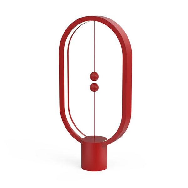 Allocacoc Heng Balance Lamp Εllipse Red