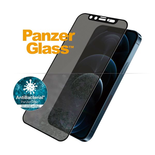 PanzerGlass PanzerGlass CamSlider CF Black για iPhone 12/12 Pro Προστατευτικό Οθόνης