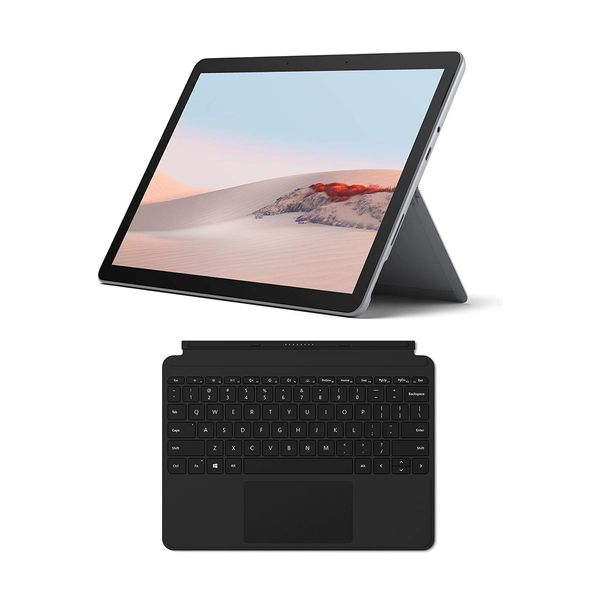 Microsoft Σετ Surface Go 2 4425Y/4GB/64GB Laptop/Tablet & Surface Go Signature Type Cover Black