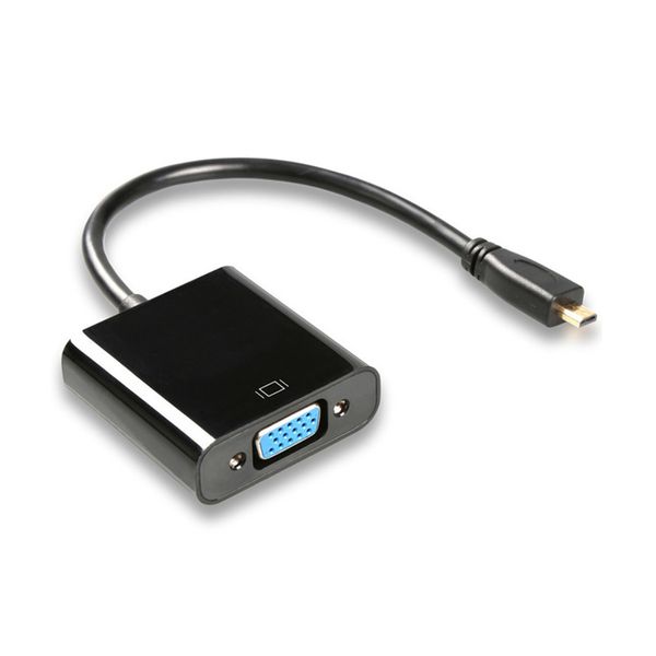 PowerTech HDMI 1.4V (M) to VGA DB15 (F),0.2m