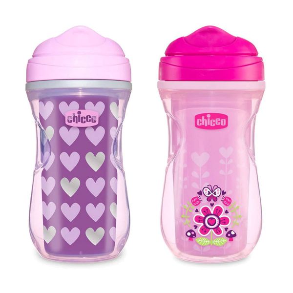 Chicco Active 14M+ Ροζ (Νέο) Κύπελλο Ανάπτυξης