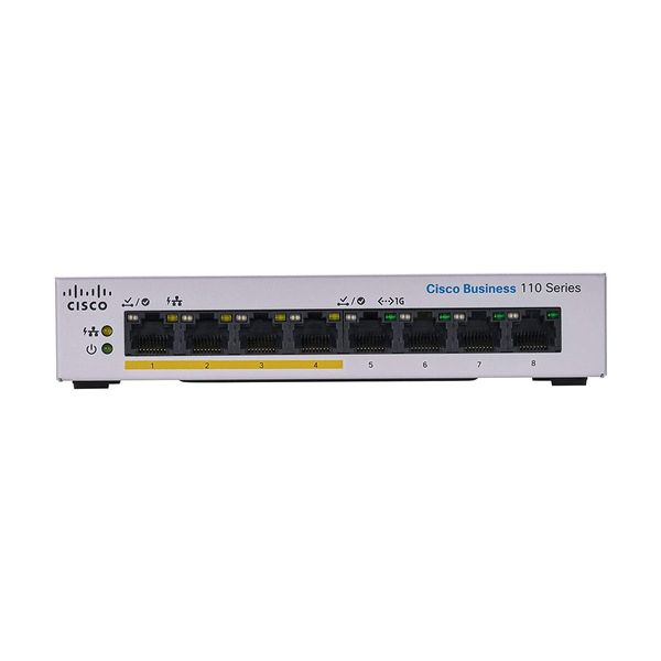 Cisco Cisco CBS110-8PP 8-Port Unmanaged Switch