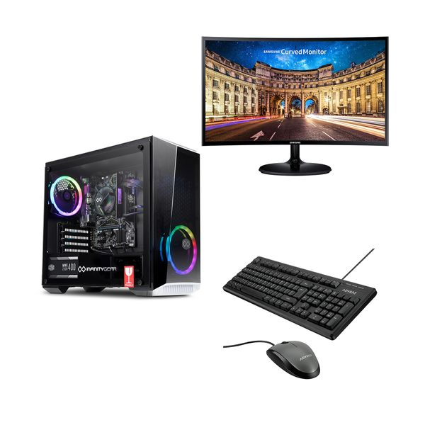 Infinity Gear Core 2 PC & Samsung 24" Monitor & Advent Ενσύρματο Πληκτρολόγιο & Ποντίκι