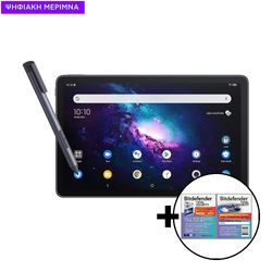 TCL Tabmax Wi-Fi & Smart Pen Space Gray Tablet & Bitdefender Total Security (1 Device, 2 Years) Card Software
