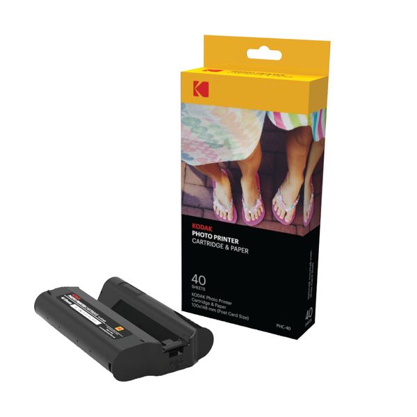 Kodak Kodak Photo Cartridge PHC-40 & Paper 40 Sheets Set