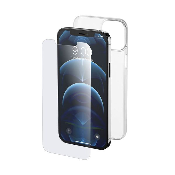 Cellular Line Cellular Line TPU & Glass Set για iPhone 12 Pro Max Protection Kit