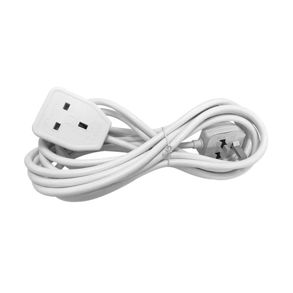 Eurolamp Προέκταση UK 3m 3×1,25mm με Προστασία Επαφών