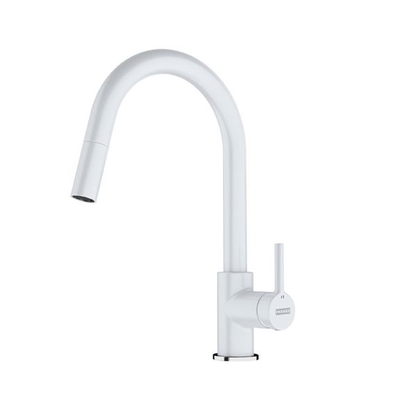 Franke Lina Ντους Polar White Μπαταρία Κουζίνας