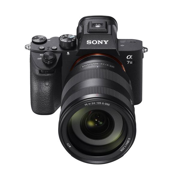 Sony α7 Mark III ILCE7M3G BK 24-105mm Φωτογραφική Μηχανή Mirrorless