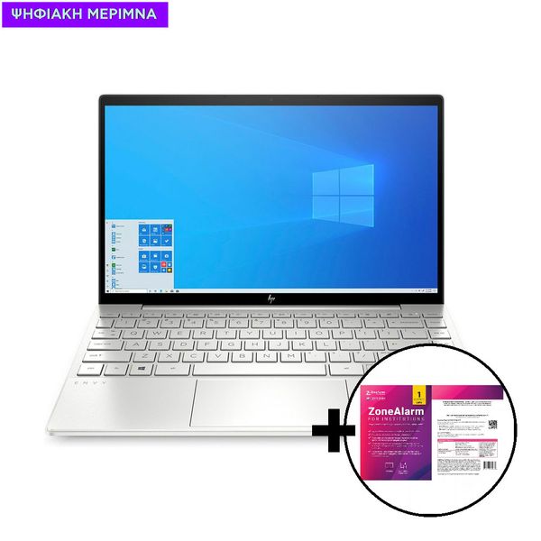 HP Envy 13-ba1001nv i5-1135G7/16GB/512GB Laptop & ZoneAlarm Extreme Security for Institutions 1 Device, 2 Years Software