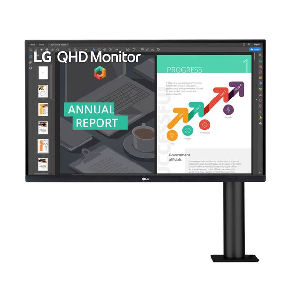 LG LG QHD Ergo 27QN880-B 2K IPS 27" Monitor