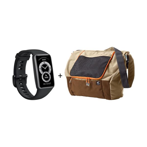 Huawei Huawei Band 6 Graphite Black + Bag Activity Tracker