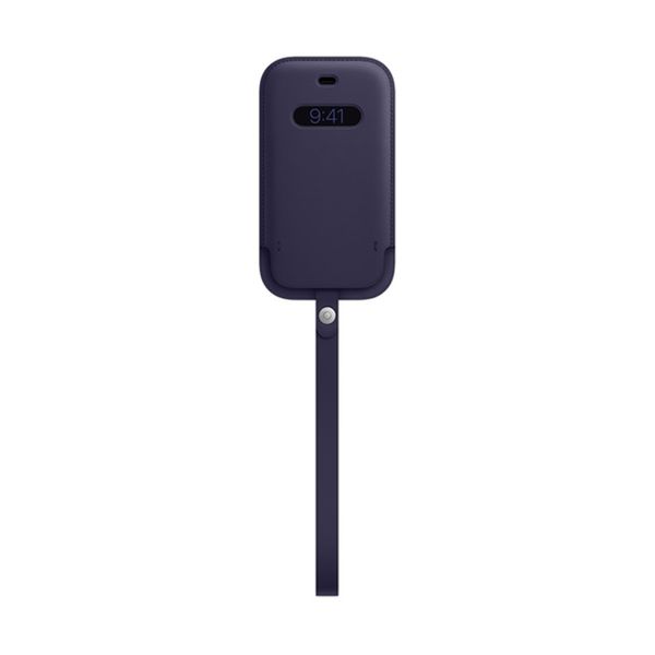 Apple Apple iPhone 12 mini Leather Sleeve with MagSafe Violet Θήκη Κινητού