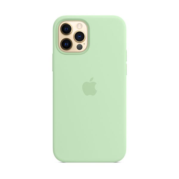 Apple iPhone 12/12 Pro Silicone Case with MagSafe Pistachio Θήκη Κινητού