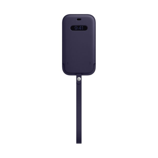 Apple Apple iPhone 12/12 Pro Leather Sleeve with MagSafe Violet Θήκη Κινητού