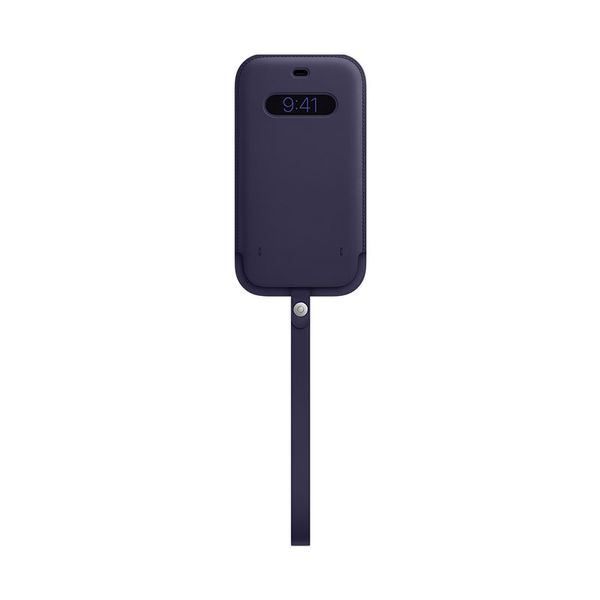 12 Pro Max Leather Sleeve with MagSafe Deep Violet Αξεσουάρ