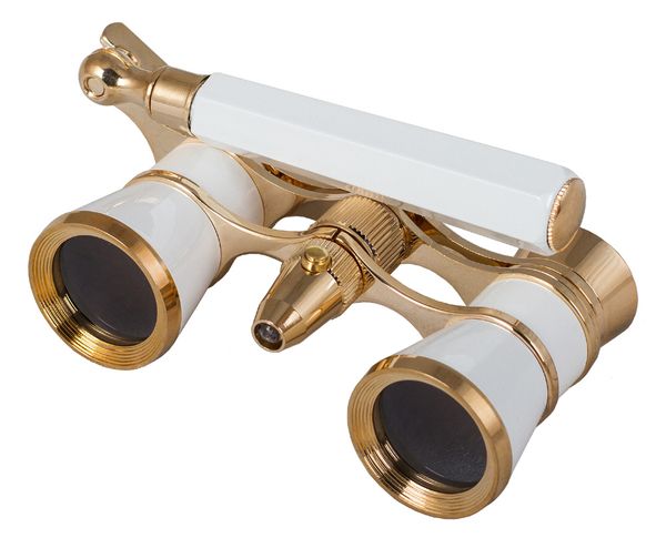 Levenhuk Broadway 325N Opera Glasses White Lorgnette Κιάλια