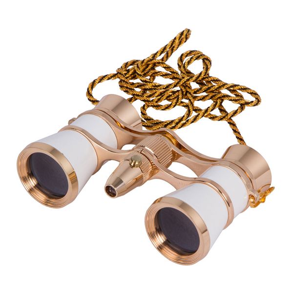 Levenhuk Broadway 325F Opera Glasses White Chain Κιάλια