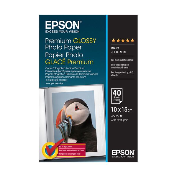 Epson Premium Glossy 10x15cm Φωτογραφικό Χαρτί